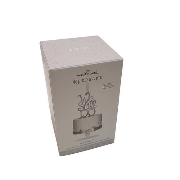 Hallmark Keepsake Christmas Ornament 2017 We Still Do Holiday Christmas NWT - Picture 5 of 11